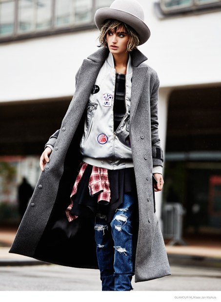 SOEKIE GRAVENHORST WEARS TOMBOY STYLE FOR GLAMOUR NETHERLANDS