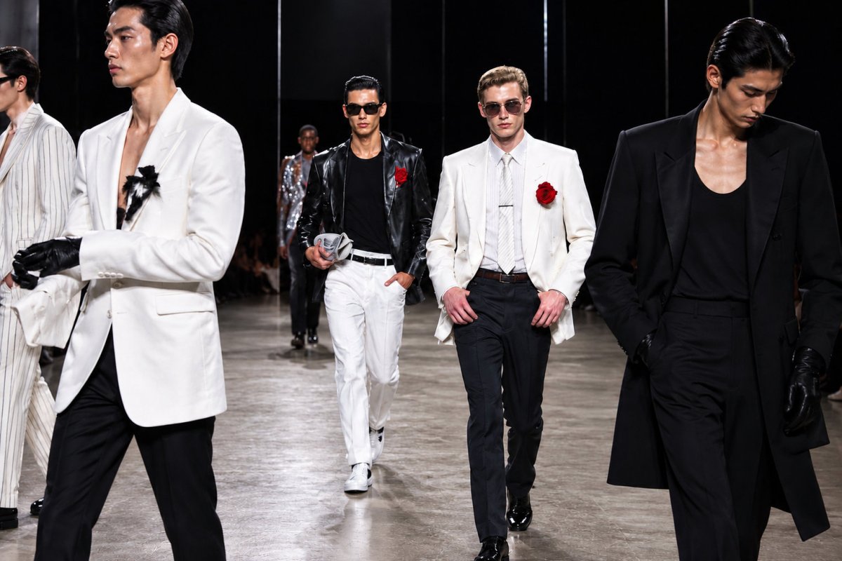 TOM FORD SS27 AT PFW: THE STRENGTH OF ITS LANGUAGE